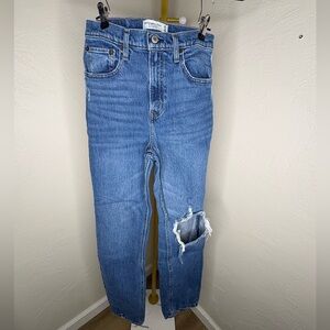 Abercrombie & Fitch Ultra High Rise Blue Jeans